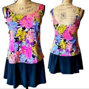 Swimsuit TANKINI One-Piece Swimsuit Size EU 40 US 10